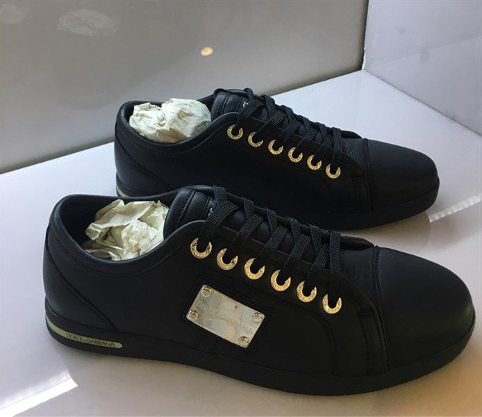Sneaker Dolce Đen Tag Gương