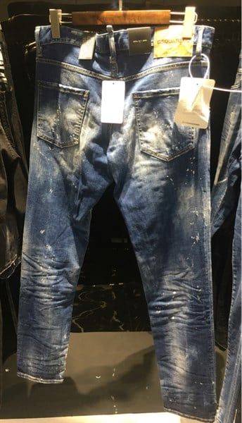 Jean Dsqured2 Xanh Cool Guy S71Lb0453 Que Diêm