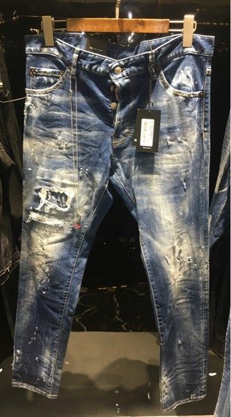 Jean Dsqured2 Xanh Cool Guy S71Lb0453 Que Diêm