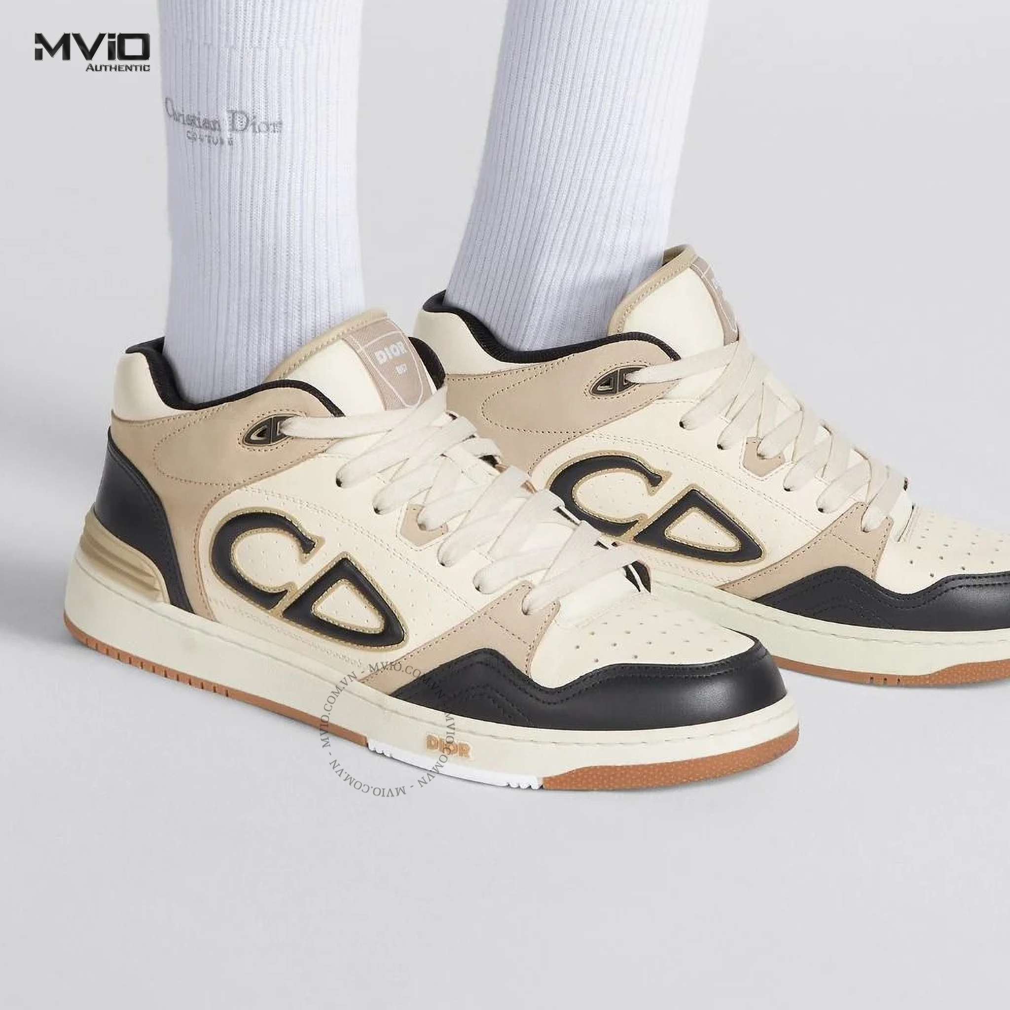 SNEAKER DIOR B57 MID BE TOP CAFL 3SH141ZXT169