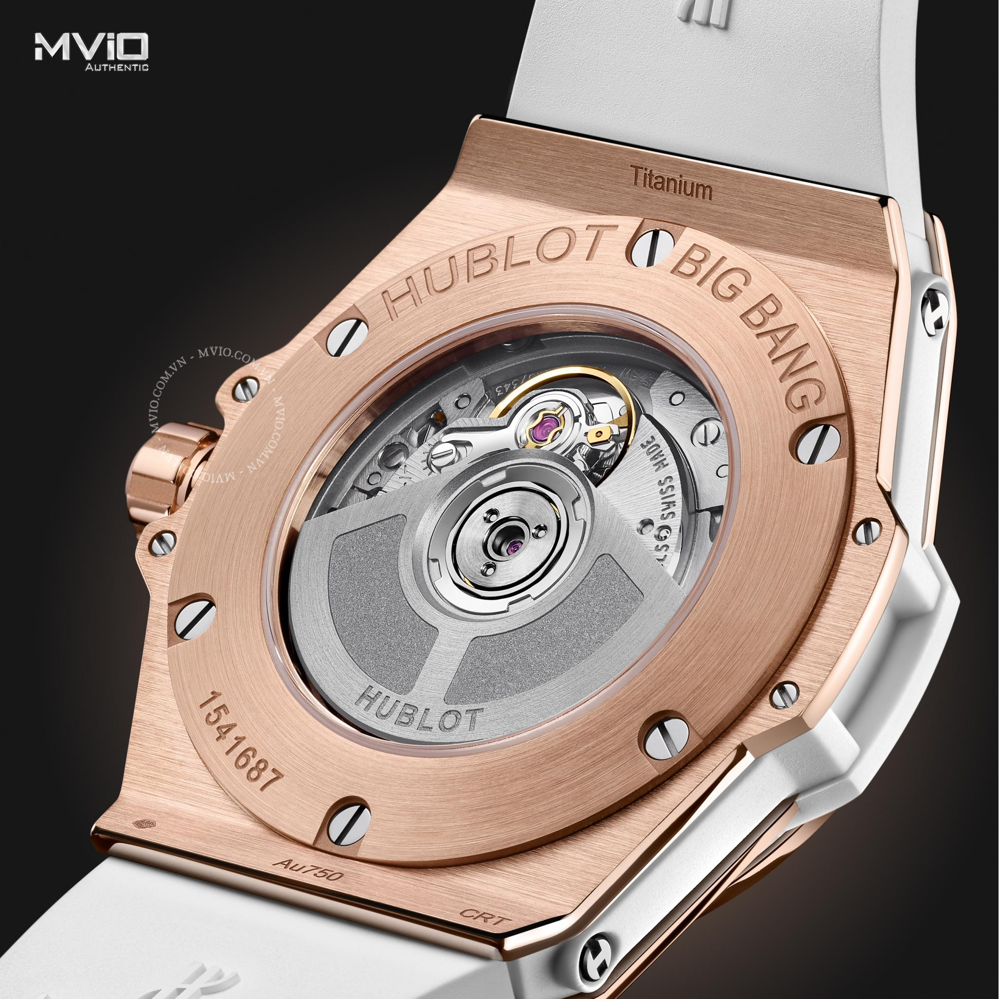 ĐỒNG HỒ HUBLOT BIG BANG ONE CLICK KING GOLD WHITE PAVE 485.OE.2210.RW.1604