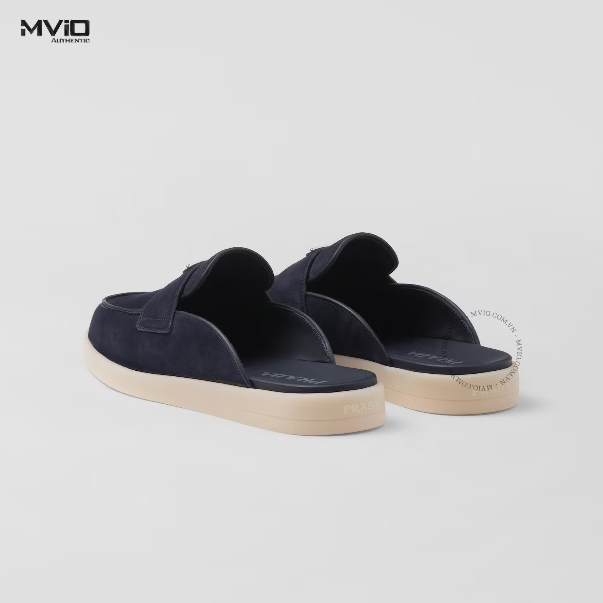 SLIPPER PRADA XANH NAVY TAG 2DG125_103_F0008