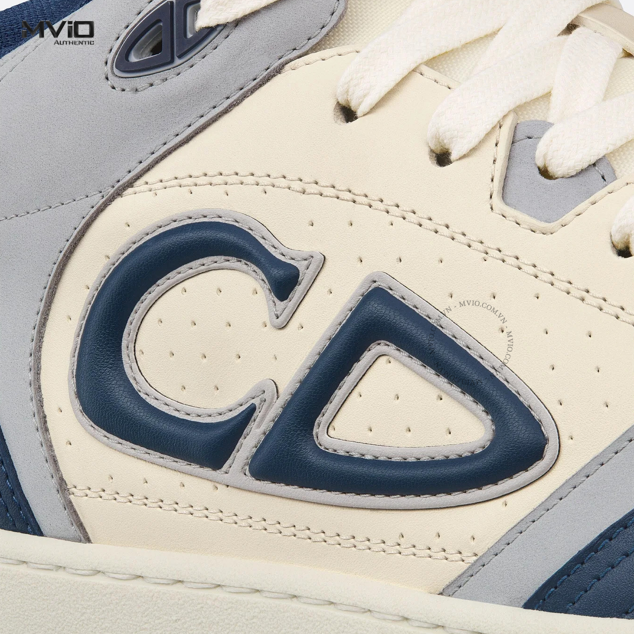 SNEAKER DIOR B57 BE XANH MIX CỔ VÀNG 3SH141ZXT56141