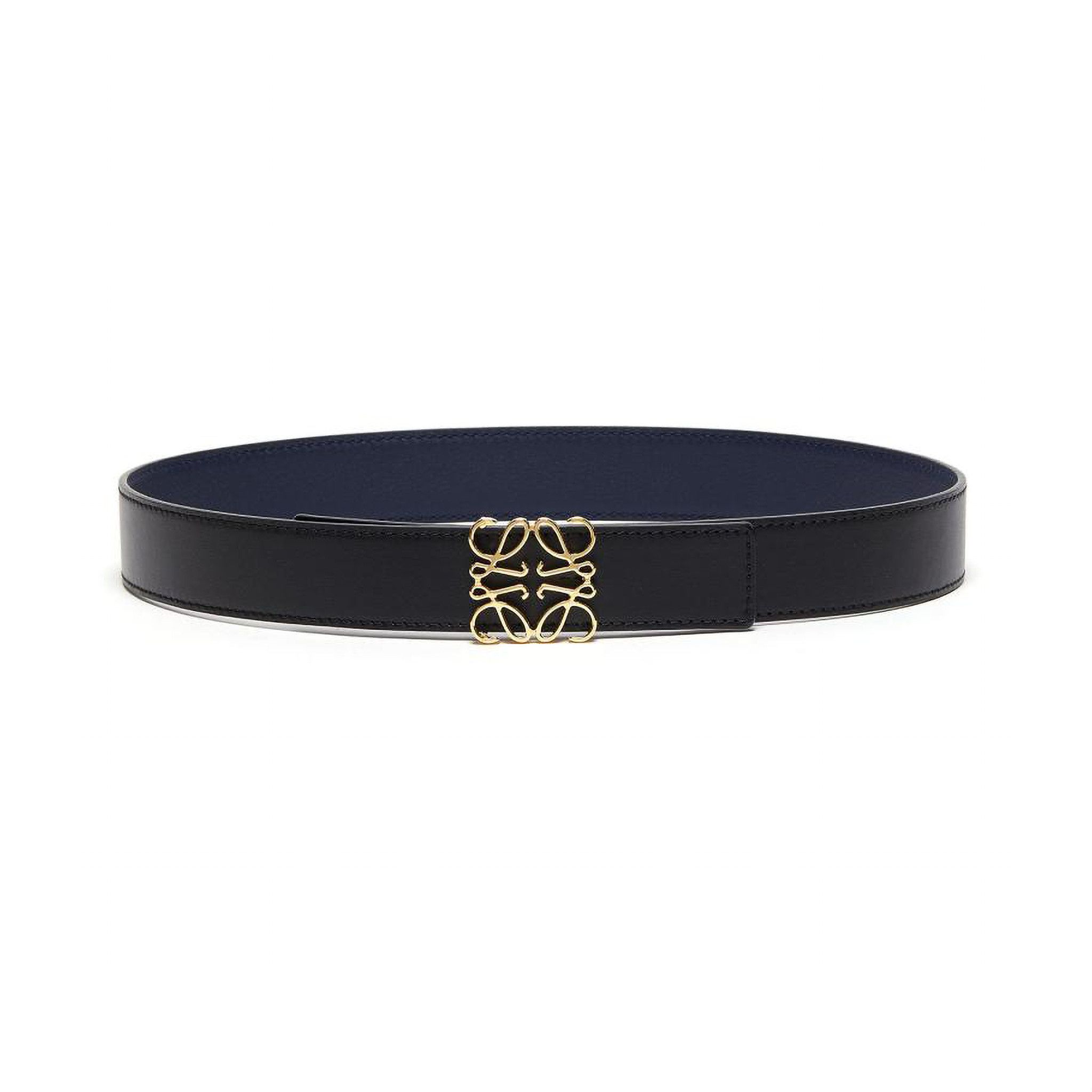 Belt Loewe Mặt Gold Xanh Đen 832201