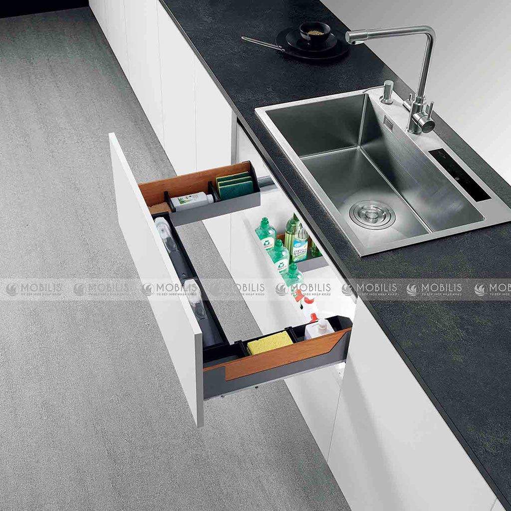 HỘC KÉO CHỮ U TỦ CHẬU RỬA PHANTOM