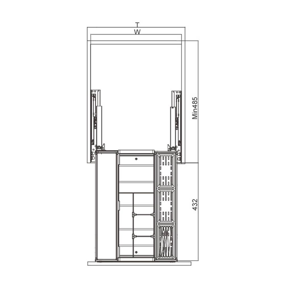 KỆ BẮT HÔNG TỦ CHẬU RỬA ALPHA