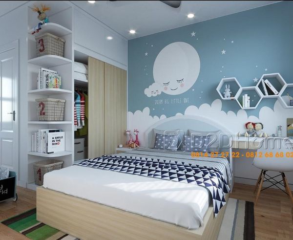 Decor phòng bé 7-11 tuổi BG-DC.7T13