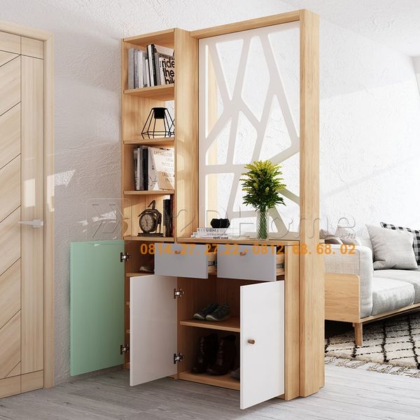 Tủ vách ngăn MDF sơn PK-TN.SO24