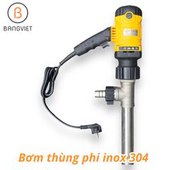 Bơm thùng phi inox 220V 750W