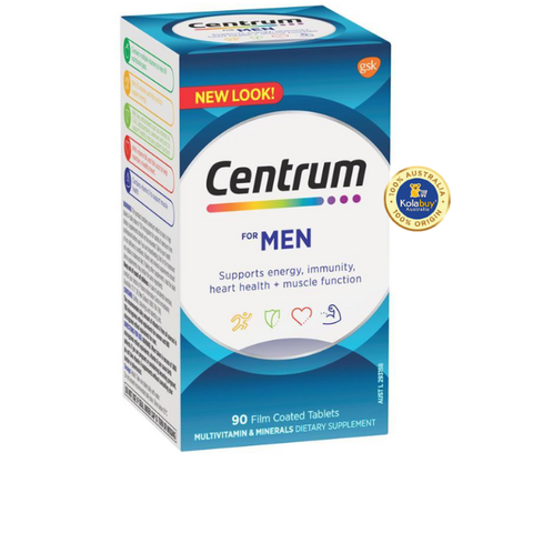 Viên uống Vitamin tổng hợp cho nam Centrum For Men 90 viên