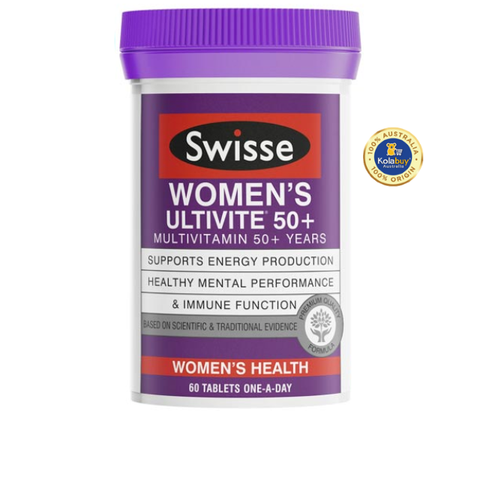 Viên uống Vitamin tổng hợp cho phụ nữ trên 50 tuổi Swisse Women's Ultivite 50+ 60 viên