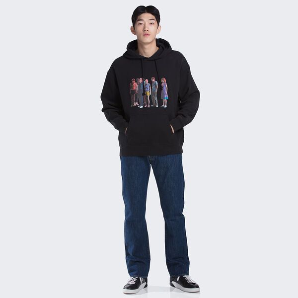 Stranger things hoodie levis sale