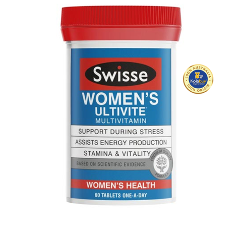Viên uống Vitamin tổng hợp cho phụ nữ Swisse Women's Ultivite Multivitamin 60 viên