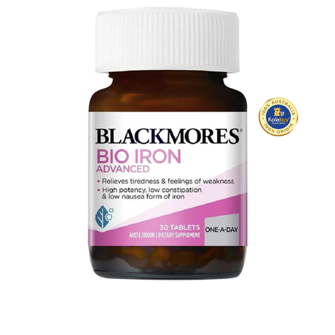 Viên uống bổ sung sắt Blackmores Bio Iron Advanced 30 viên