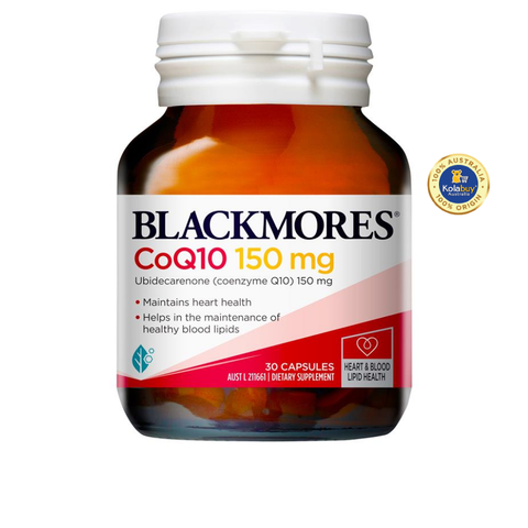 Viên uống bổ tim Blackmores CoQ10 150mg High Potency 30 viên