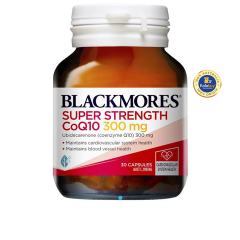 Viên uống bổ tim Blackmores Super Strength CoQ10 300mg 30 viên