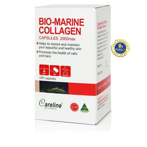 Viên uống Collagen thủy sinh Careline Bio-Marine Collagen 100 Viên