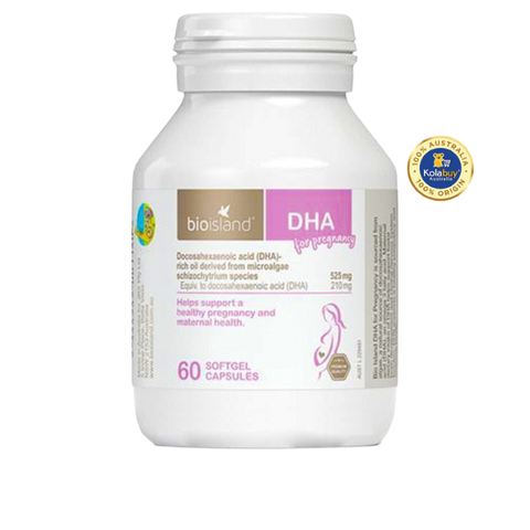 Viên uống DHA bầu Úc Bio Island DHA for Pregnancy 60 viên