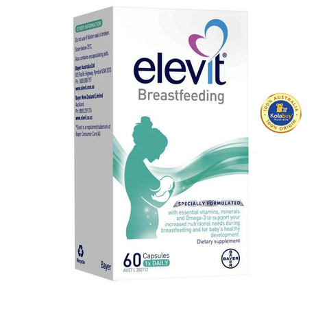 Viên uống Bổ sung Vitamin sau sinh Elevit Breastfeeding Multivitamin 60 viên
