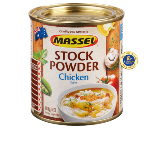 Hạt nêm cho bé của Úc Massel Stock Powder 168g