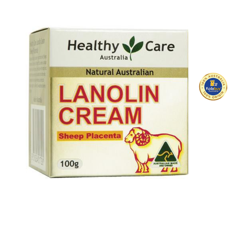 Kem dưỡng da nhau thai cừu Healthy Care Lanolin with Sheep Placenta Cream 100g