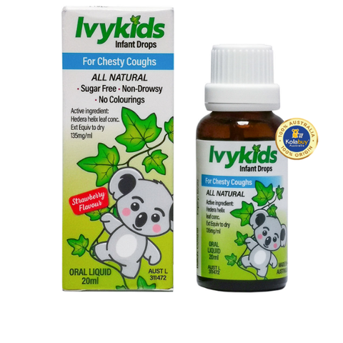 Tinh chất trị ho cho bé Ivykids Infant Drops For Chesty Cough 20ml