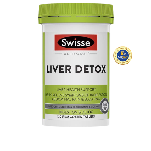 Viên uống thải độc gan Swisse Ultiboost Liver Detox 120 viên