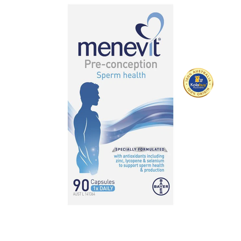 Viên uống Hỗ trợ sinh sản cho nam Menevit Male Fertility Supplement 90 viên