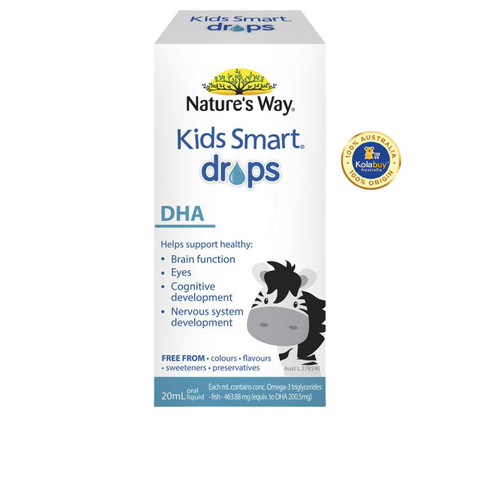 DHA dạng giọt Nature's Way Kids Smart Drops DHA 20ml cho bé