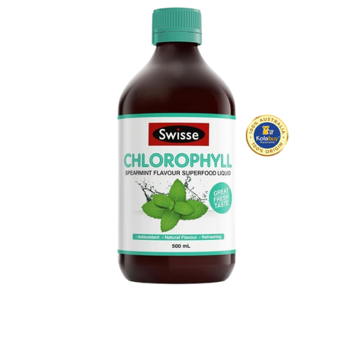 Nước diệp lục vị bạc hà Swisse Chlorophyll Spearmint 500ml