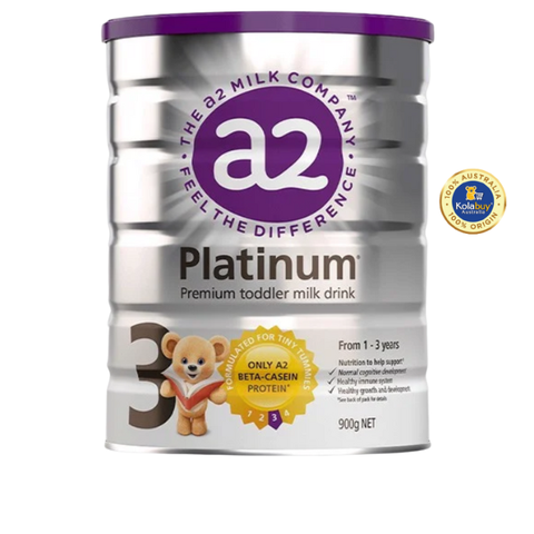 [KolaSub: Tặng 5% & 100% Freeship] Sữa bột A2 Platinum số 3 cho bé từ 1-3 tuổi A2 Premium Toddler Stage 3 900g
