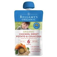 Bellamy's Organic Chicken Sweet Potato Cous Cous 120g – Kolabuy