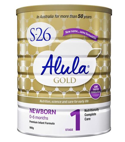 [KolaSub: Tặng 5% & 100% Freeship] Sữa bột S26 Gold số 1 của Úc cho bé từ 0-6 tháng S26 Gold Alula Newborn 900g