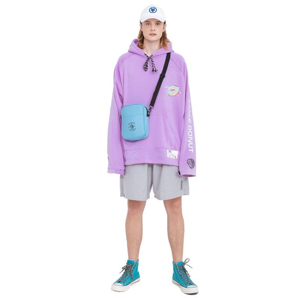 Space donut hoodie (Purple)
