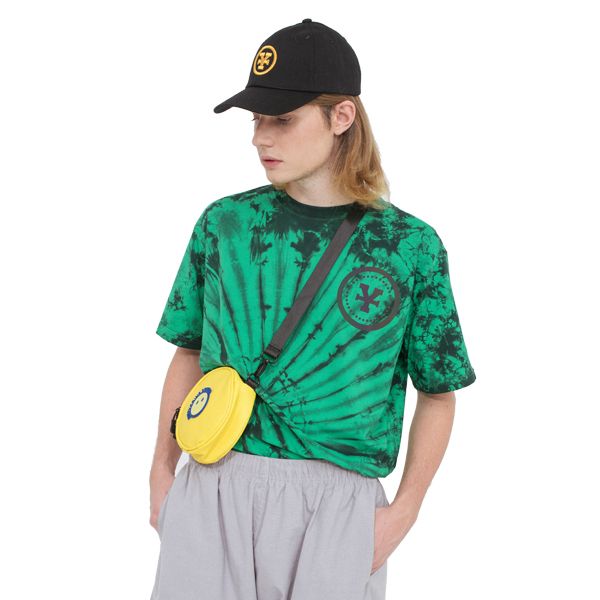 'Icoin' Round shoulder bag (Yellow)