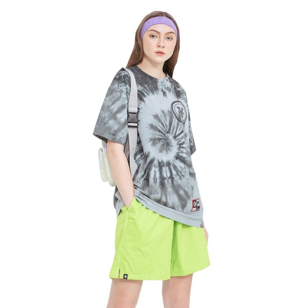 'Dirty Coins' Moon tie-dye T-shirt