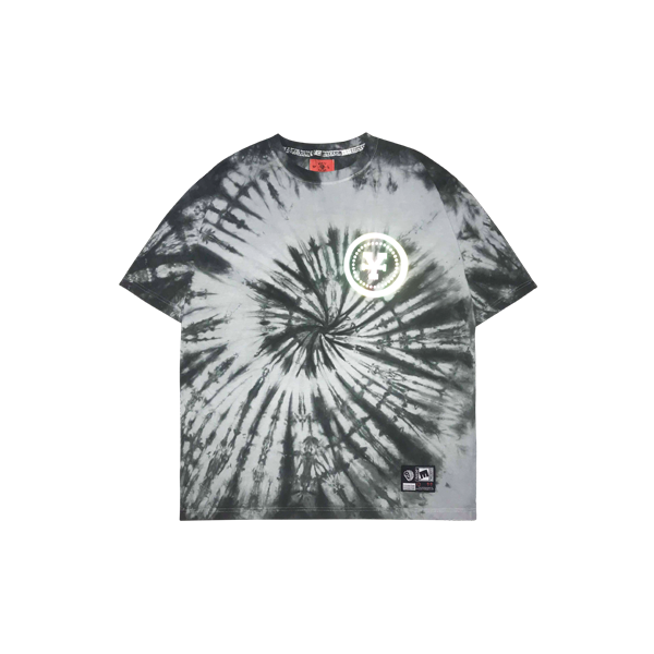 'Dirty Coins' Moon tie-dye T-shirt