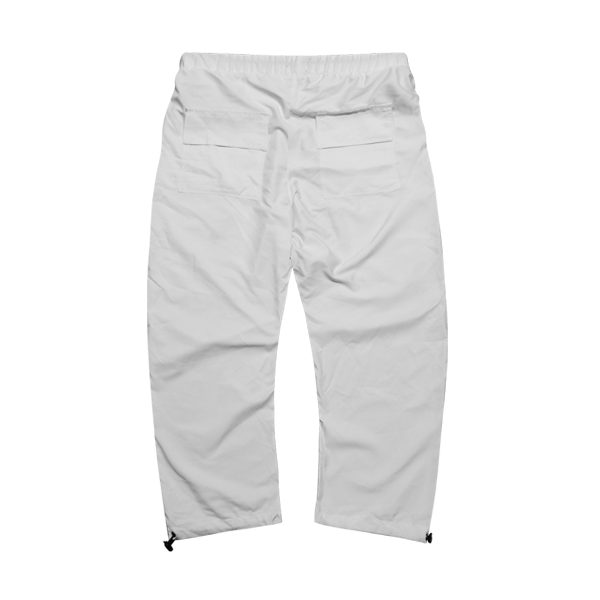'Dirty coins' shine pants (white)