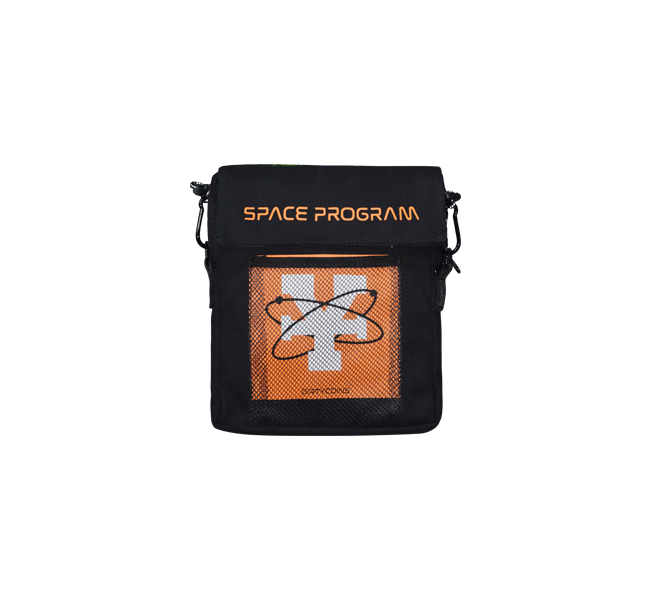 Space program crossbody bag