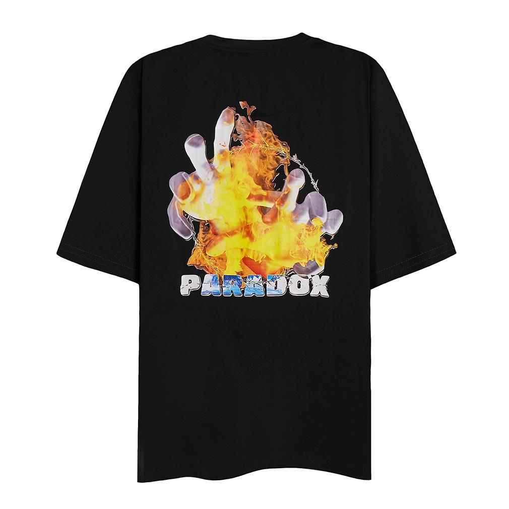 FLAME TEE (Black)