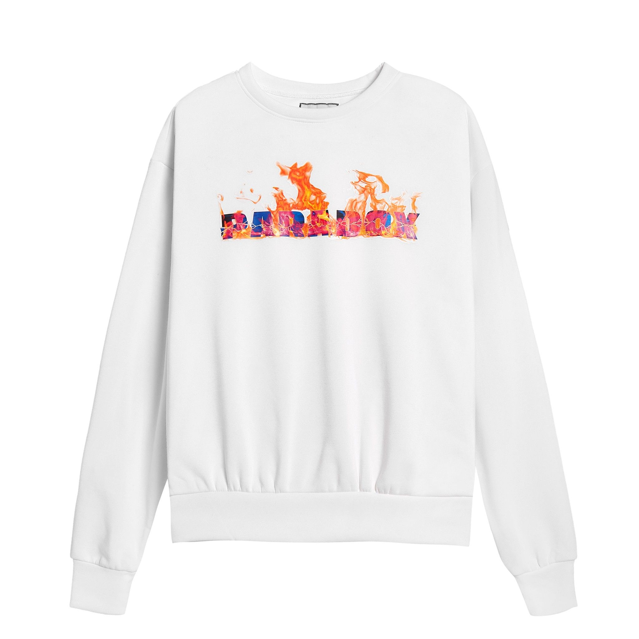 FLAME SWEATER (White)
