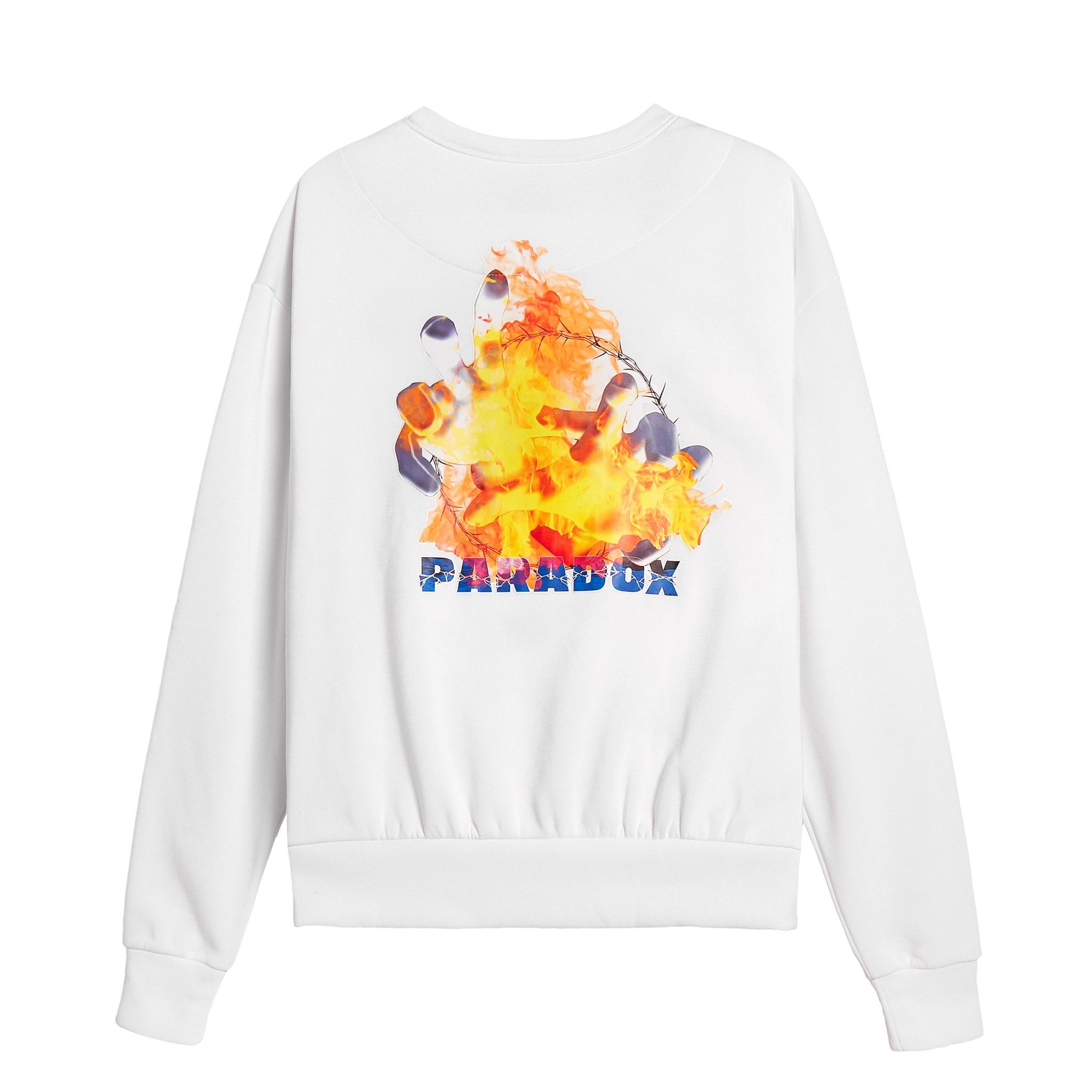 FLAME SWEATER (White)