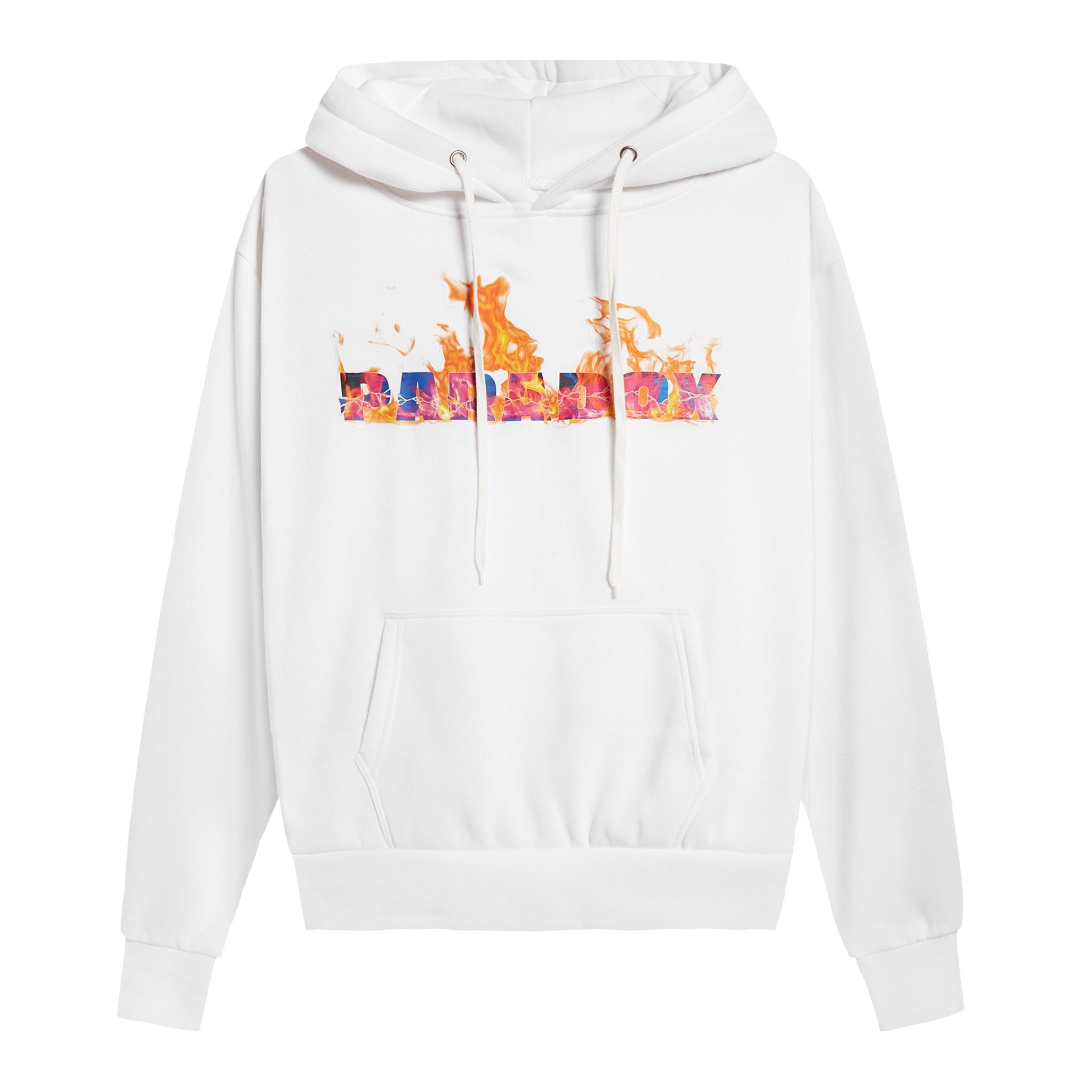 FLAME HOODIE (White)