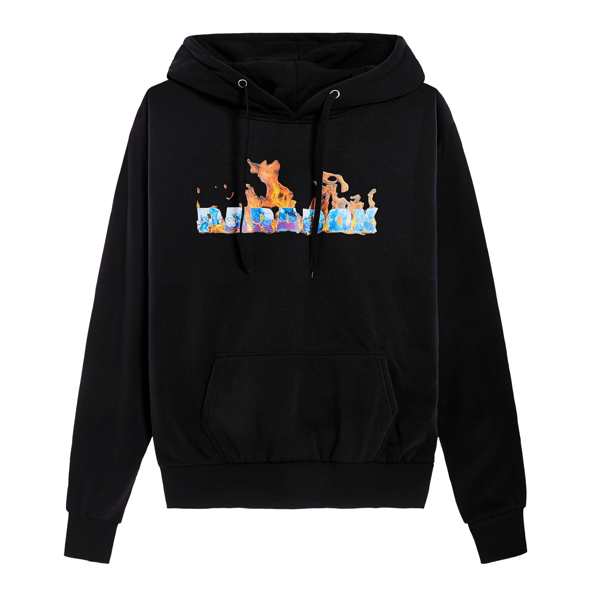FLAME HOODIE (Black)