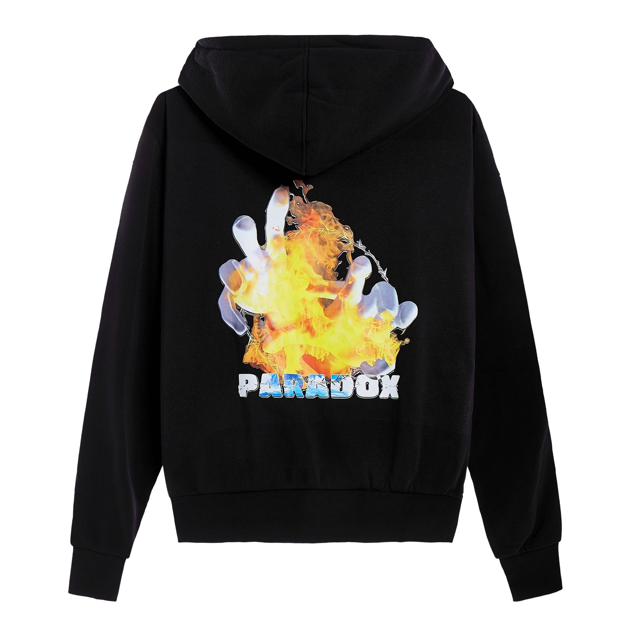 FLAME HOODIE (Black)