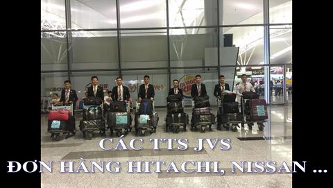 NGÀY XUẤT CẢNH CÁC ĐƠN HÀNG HITACHI, NISSAN ... (JVS GROUP)