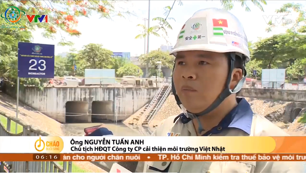 BẢN TIN CHÀO BUỔI SÁNG NGÀY 07/06/2019: HIỆU QUẢ DỰ ÁN LÀM SẠCH SÔNG TÔ LỊCH BẰNG CÔNG NGHỆ NHẬT BẢN