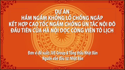 [JVE][19.2.2021][DA Tô Lịch]Hầm ngầm khổng lồ chống ngập kết hợp cao tốc ngầm chống ùn tắc nội đô_LG