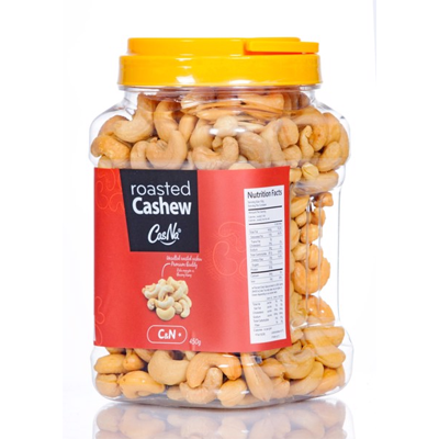 Premium Roasted Unsalted Cashews - CasNa