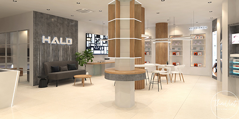 SHOP CÔNG NGHỆ HALO - CN2 - 100M2